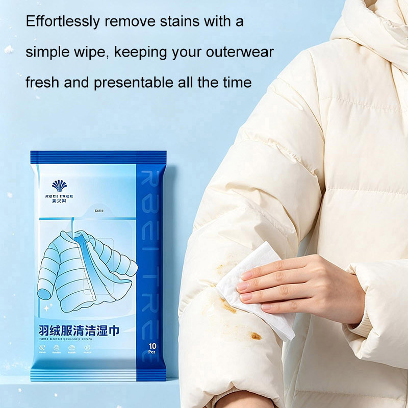 Down Jacket Cleaning Wipes
